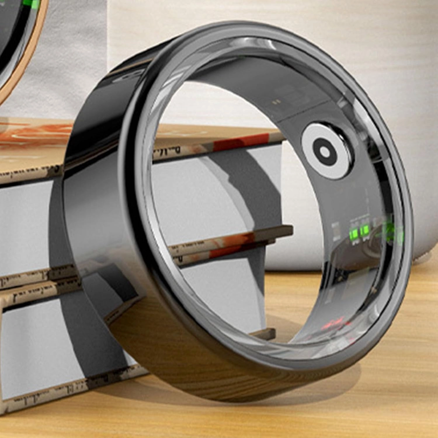 Smart Fitness Ring - Intelligent Sleep Detection for Men & Women (Size 11)