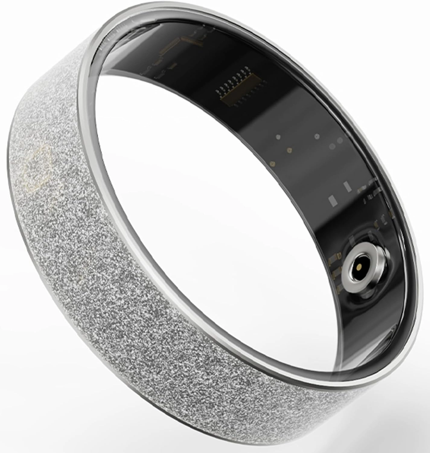 Smart Ring for Women Ladies Fitness Tracker Heart Rate Monitor Sleep Tracker Health Ring Step Counter Calories Waterproof Fashion Smart Rings for Android iOS Phones