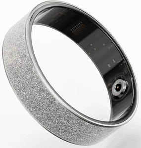 Smart Ring for Women Ladies Fitness Tracker Heart Rate Monitor Sleep Tracker Health Ring Step Counter Calories Waterproof Fashion Smart Rings for Android iOS Phones