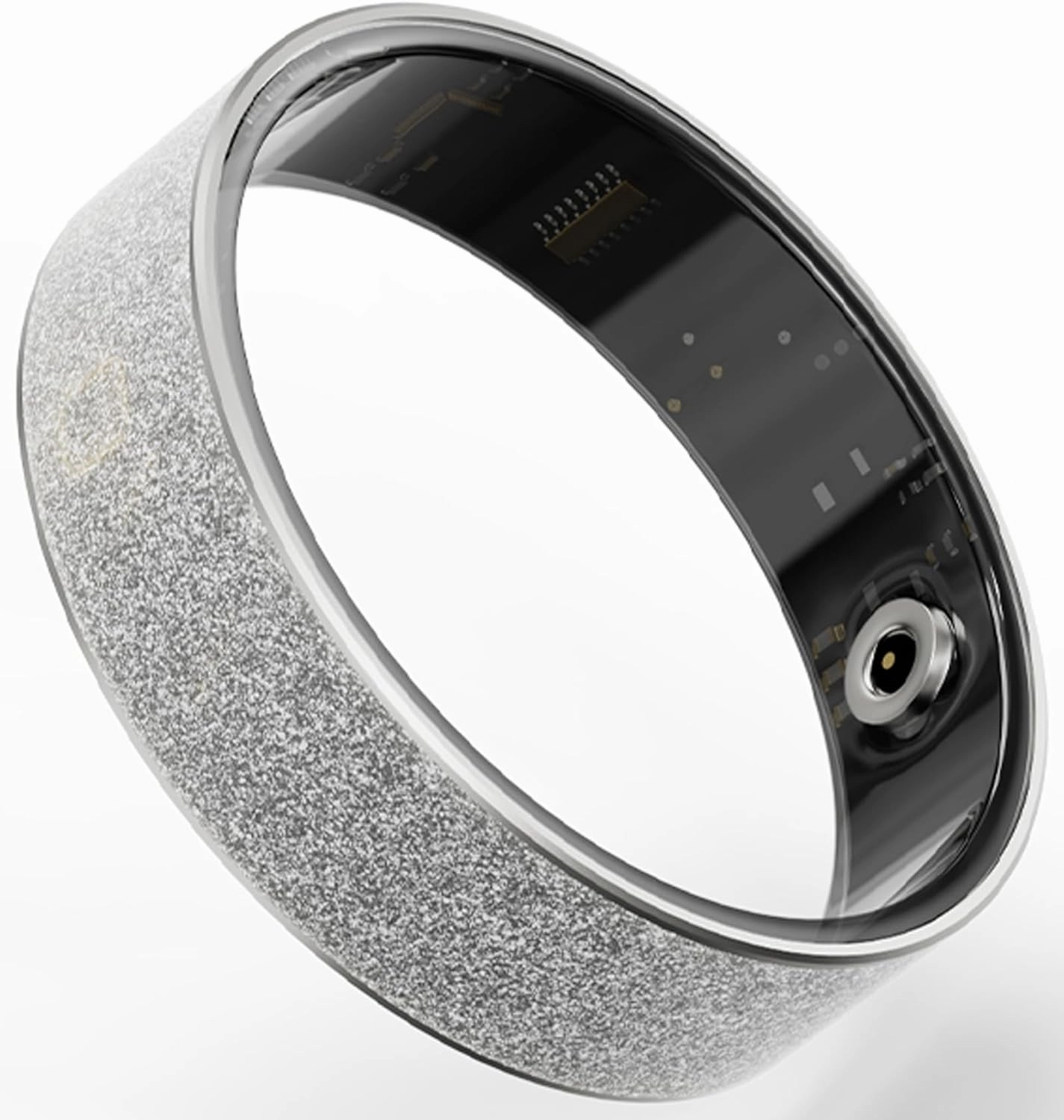 Smart Ring for Women Ladies Fitness Tracker Heart Rate Monitor Sleep Tracker Health Ring Step Counter Calories Waterproof Fashion Smart Rings for Android iOS Phones