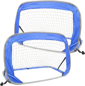 Soccer Goal Set,Portable Soccer Goals for Backyard,Soccer Goals for Indoor and Outdoor Use,Soccer Goal Net for All Ages and Skill Levels Practicing,Pop Up Pro Soccer Nets with Carry Bag