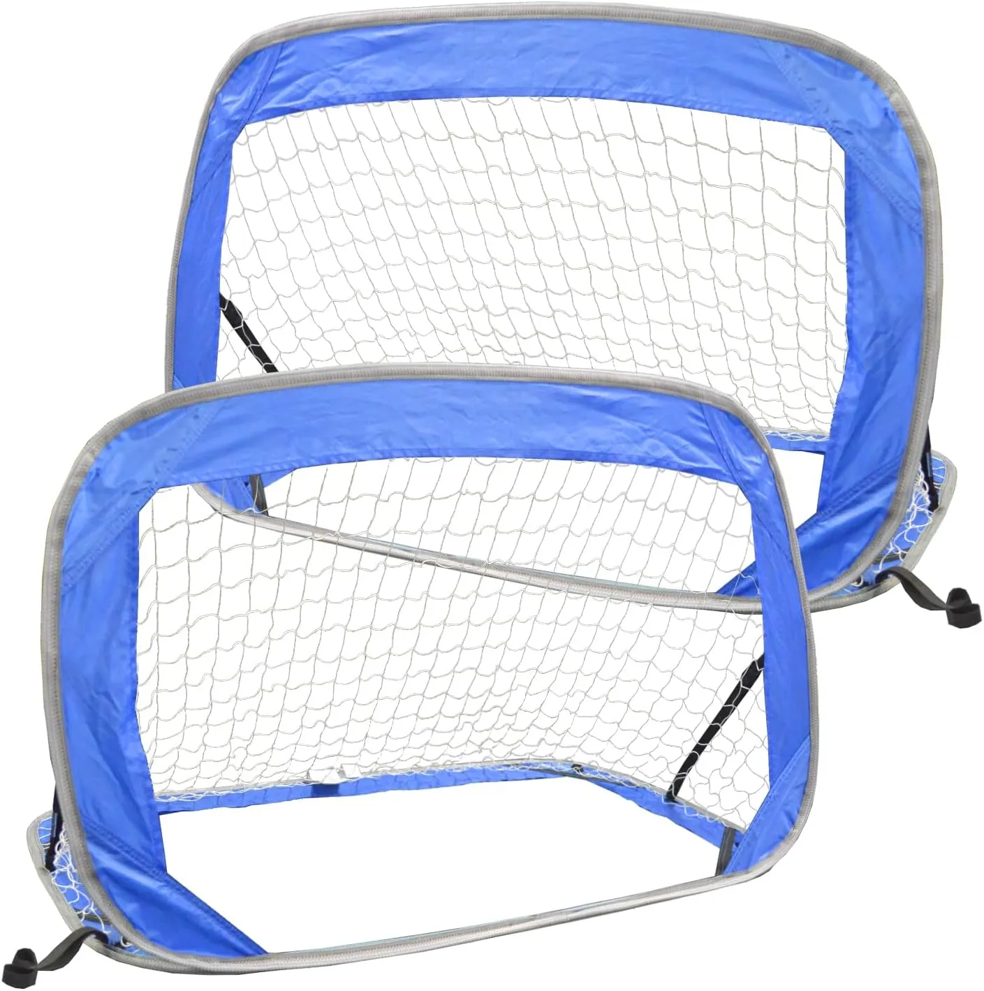 Soccer Goal Set,Portable Soccer Goals for Backyard,Soccer Goals for Indoor and Outdoor Use,Soccer Goal Net for All Ages and Skill Levels Practicing,Pop Up Pro Soccer Nets with Carry Bag