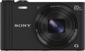 Sony DSC-WX300/B 18.2 MP Digital Camera with 20x Optical Image Stabilized Zoom and 3-Inch LCD (Black)