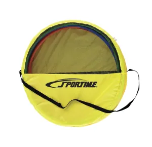 Sportime Hula Hoop Tote-N-Store Bag, Yellow, 30 Inches - 1478840