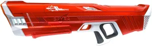 SPYRA Electric Water Blaster, Outdoor Squirt Gun for Pool Games, SpyraThree™, Red - Automatic Water Blast Guns for Beach, Backyard, Patio, and Garden