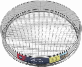 Stainless Steel Mesh Screen 304 1/4" Mesh Mesh -Soil Sifter for Large Gardens to Boost Your Gardening Productivity, Silver