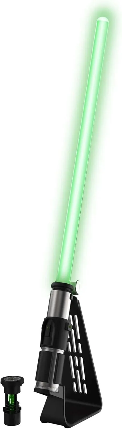 Star Wars The Black Series Yoda Force FX Elite Electronic Lightsaber with Advanced LED and Sound Effects, Ages 14 and Up