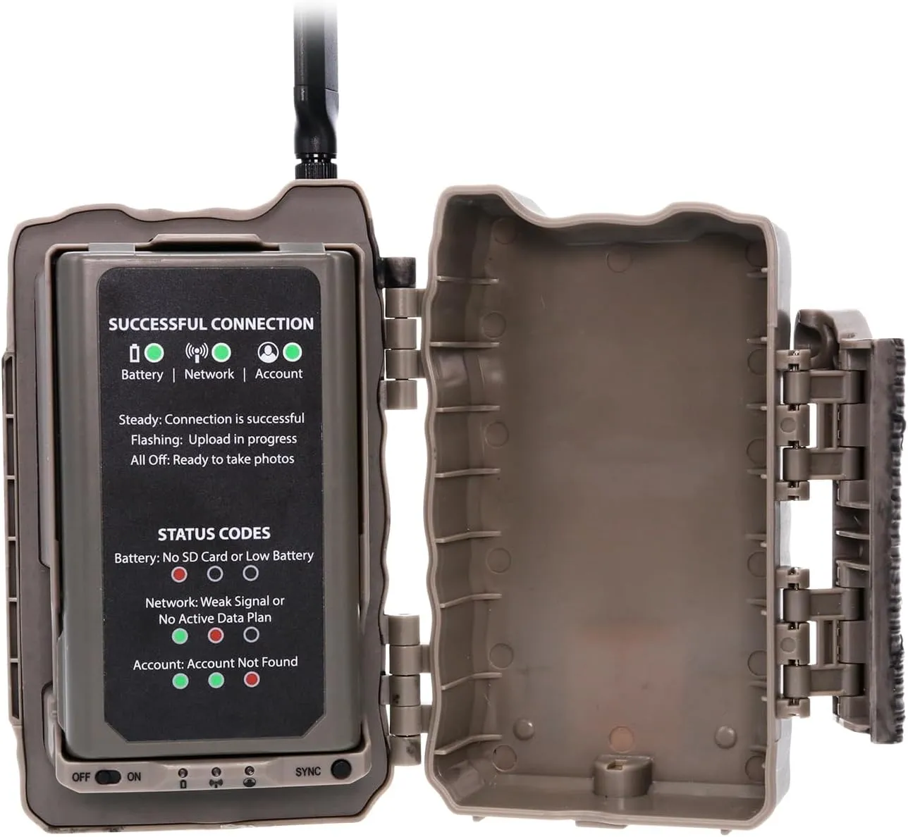Stealth Cam Deceptor MAX Dual Sim 40MP Photo & 1440P QHD Video No-Glo LED Hunting Cellular Trail Camera, Available on AT&T & Verizon