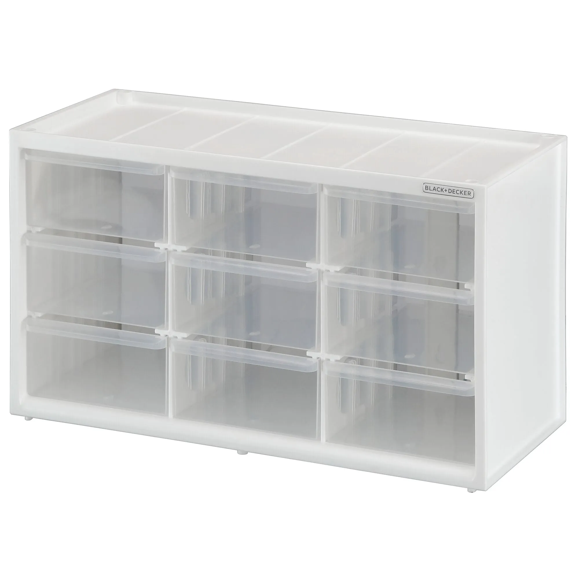 Storage Organizer, 9 Drawer Modular System, Easily Stackable