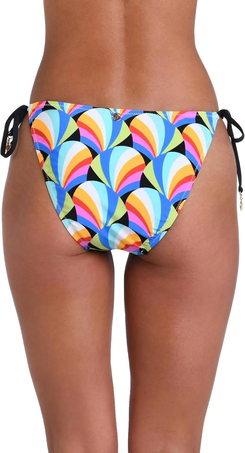 Sunshine 79 Women's Standard Side Loop Hipster Bikini Swimsuit Bottom
