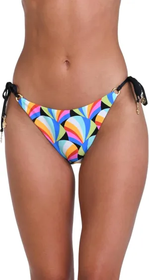 Sunshine 79 Women's Standard Side Loop Hipster Bikini Swimsuit Bottom