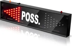 Suzile LED Basketball Possession Indicator Arrow Toggle Switch Operation for Basketball League Scrimmage Practice or Team That is Budget Conscious or Needs Several Possession Arrows