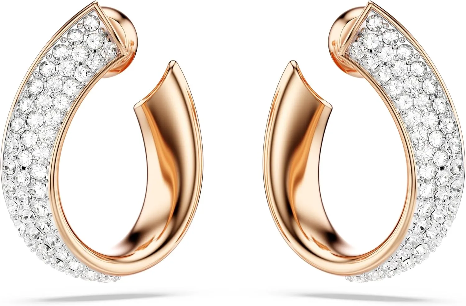 Swarovski Exist Crystal Earring and Necklace Jewelry Collection, Clear Crystals