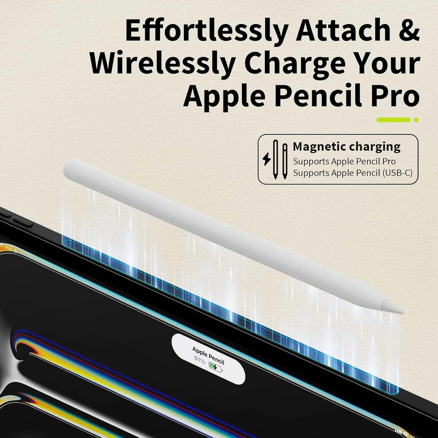 SWITCHEASY CoverBuddy Lite for 2024 iPad Pro 13" - iPad Pro Case Compatible with Magic Keyboard for iPad Pro 13" (M4), for Those Who Don't Have Stylus Pencil - White (1.2)