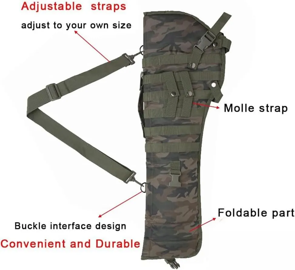 Tactical Rifle Scabbard Shotgun Shoulder Bag