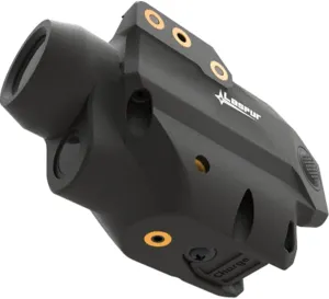 Tactical Sub Compact Rail Mount Laser Sight with Flashlight Light Integrated Combo, Built-in USB Rechargeable Battery Accessory Remaining Battery Display