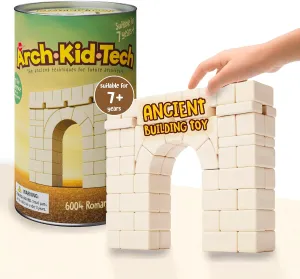 Taksa Toys Ancient Roman Arch Stem Toys Premium Educational Stackable Building Blocks, for Kids Ages 7 8 9 10  Years Old, Indoor Architectural Kit Construction Games, Montessori Children Toys 69 Pcs