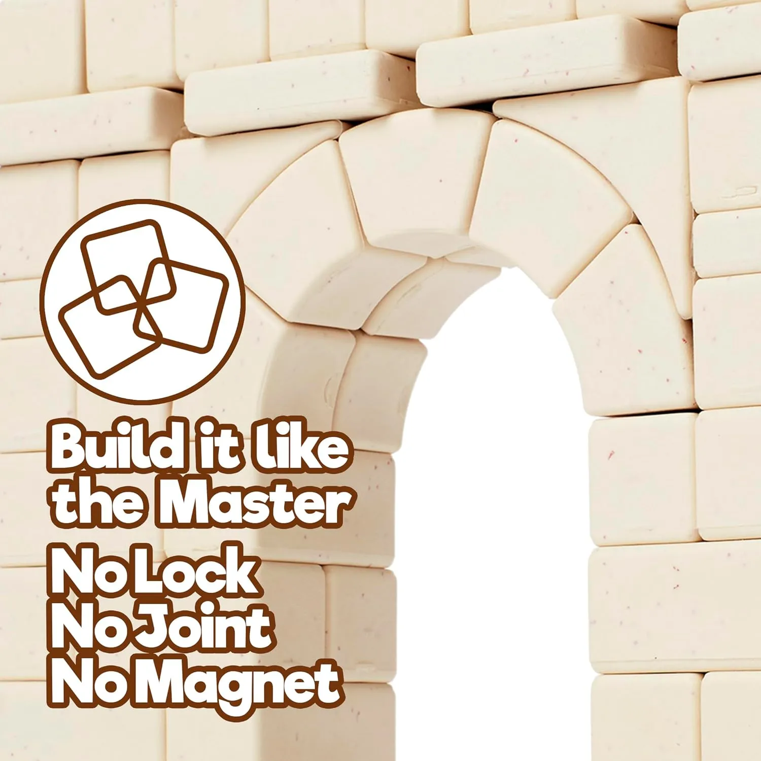 Taksa Toys Ancient Roman Arch Stem Toys Premium Educational Stackable Building Blocks, for Kids Ages 7 8 9 10  Years Old, Indoor Architectural Kit Construction Games, Montessori Children Toys 69 Pcs
