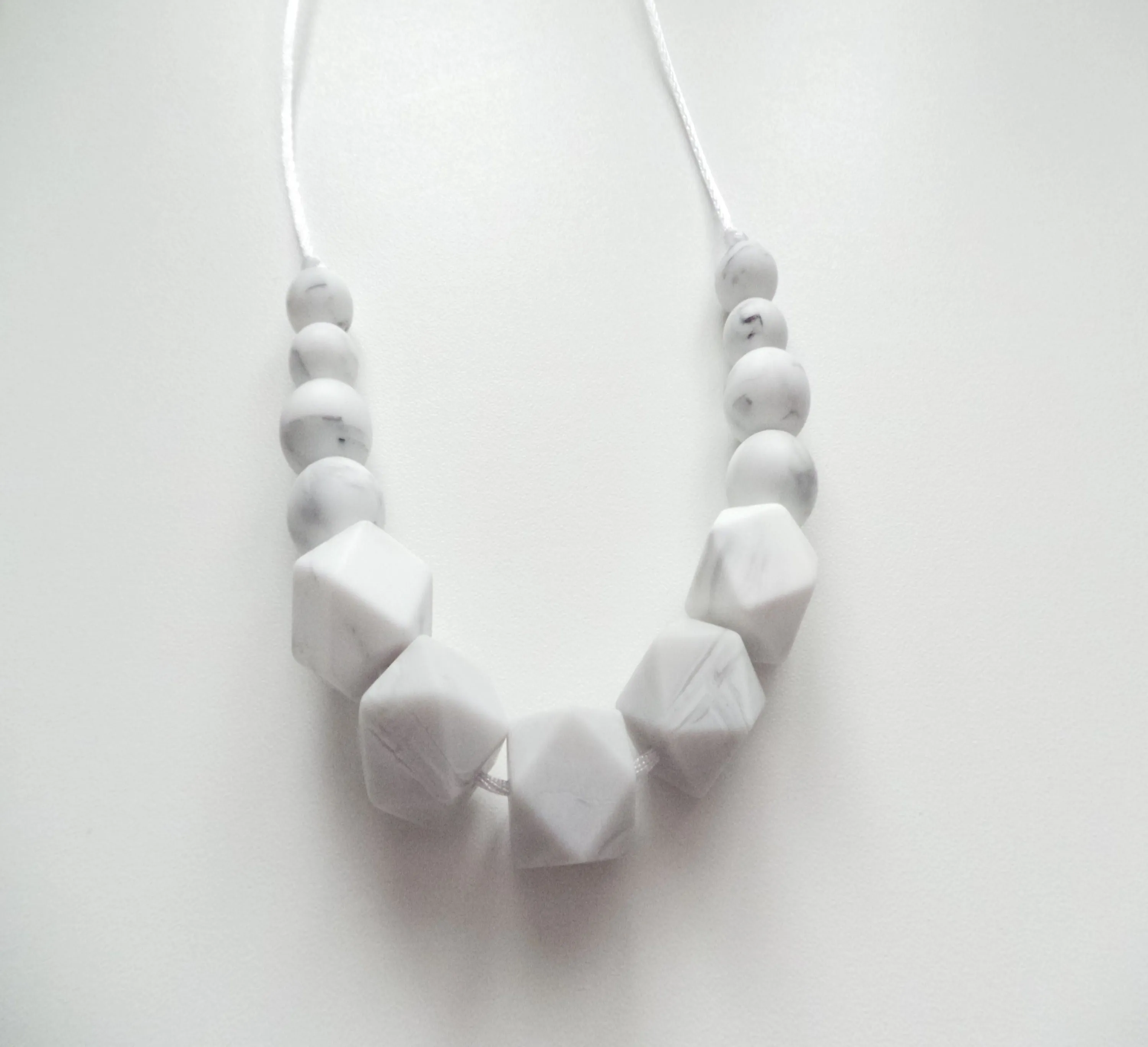 Teething Necklace - Marble
