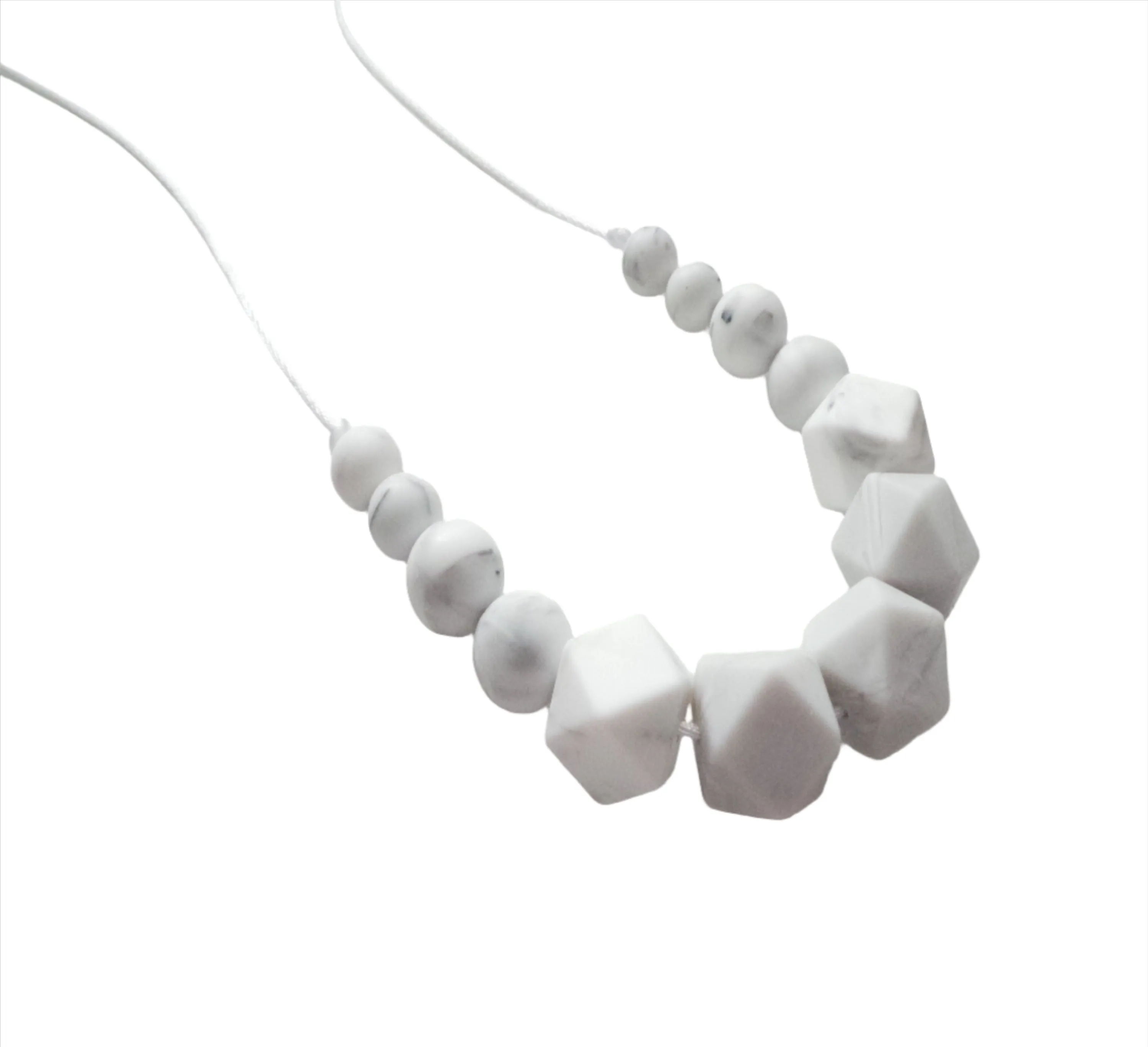 Teething Necklace - Marble