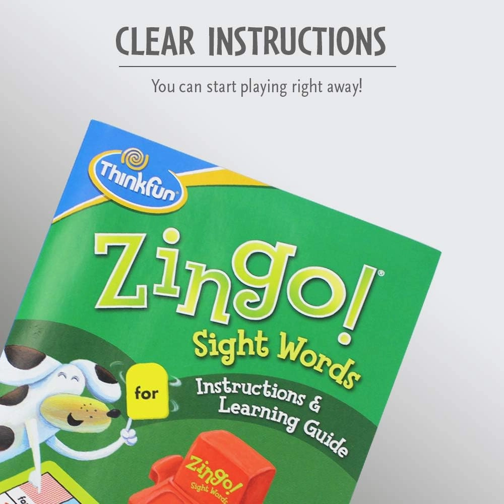 ThinkFun Zingo! Sight Words