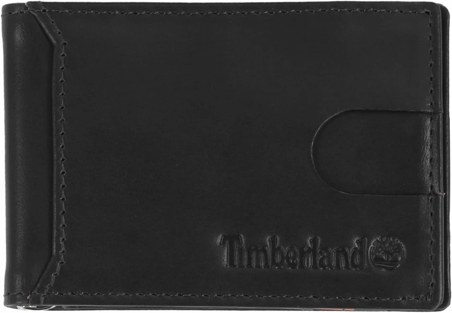 Timberland Men's Slim Leather Front Pocket Credit Card Holder Wallet