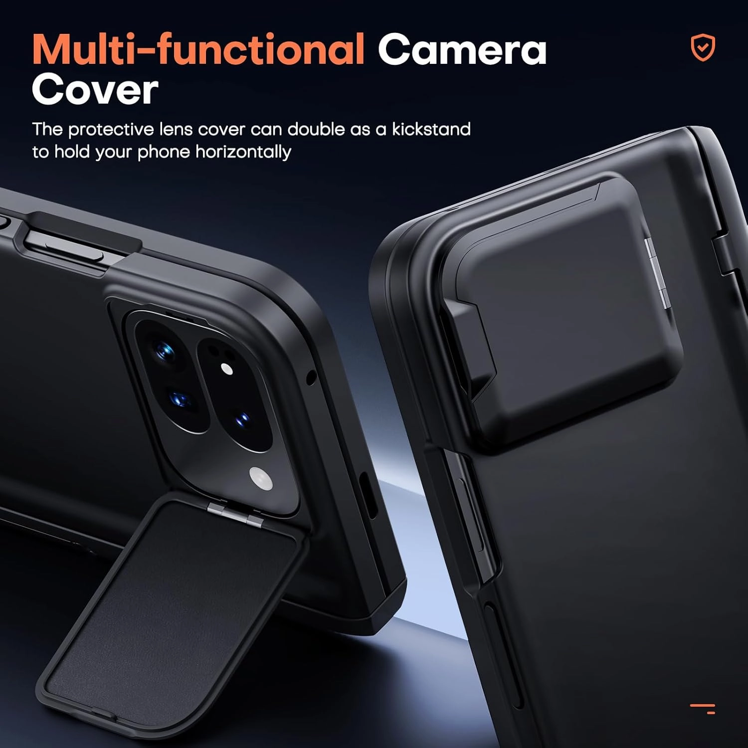 TONGATE Magnetic for Pixel 9 Pro Fold Case with Privacy Screen Protector, [Compatible with MagSafe] [with Camera Cover & Hinge Protection] Full-Body Rugged Stand Case for Google Pixel 9Pro Fold, Black