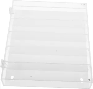 Toy Car Display Organizer: 5 Tier Model Cars Storage Case Clear Dustproof Showcase Toy Wheels Display Cabinet for Collectible