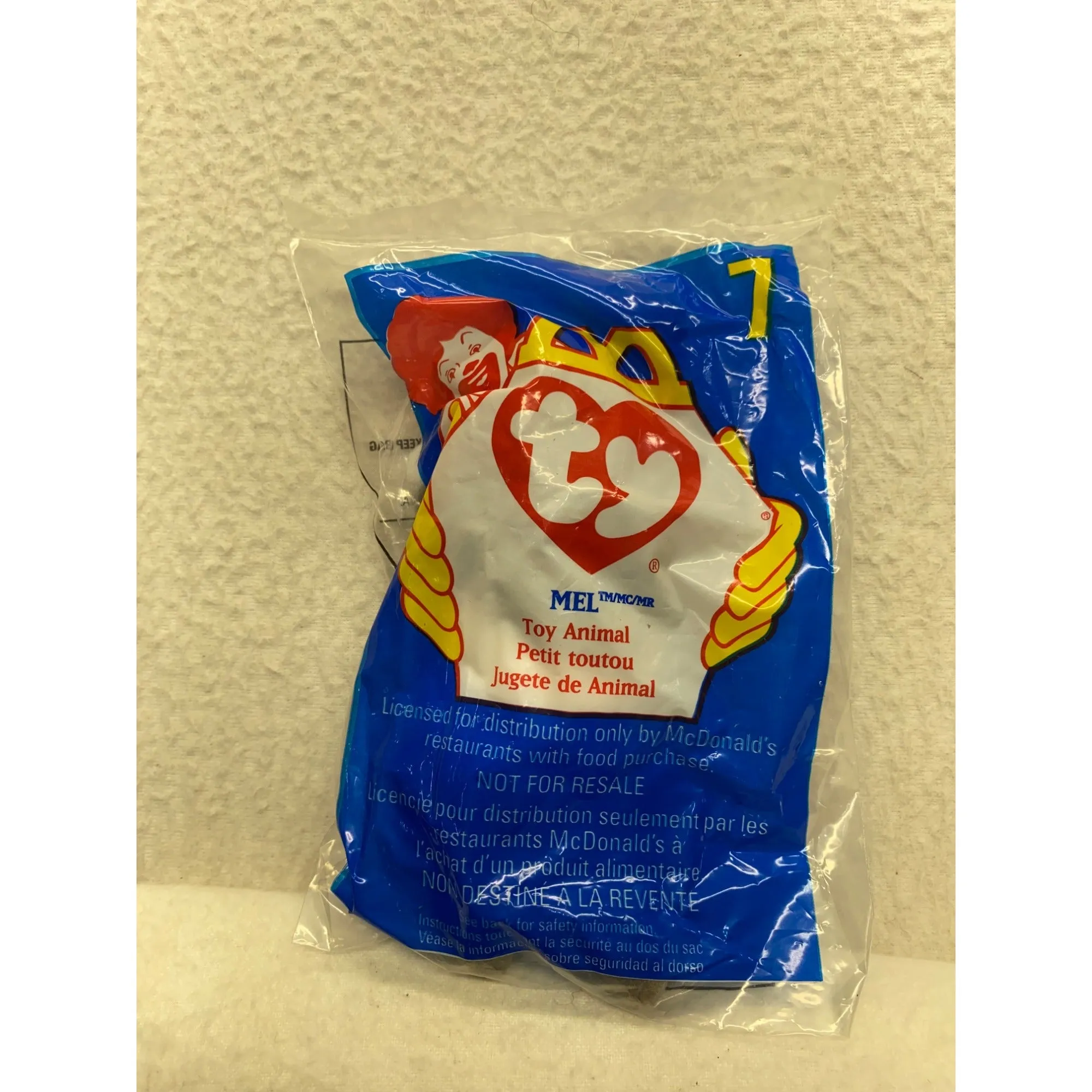 Ty Beanie Baby Mel The Koala Original Beanie Baby and McDonalds Mini #7391
