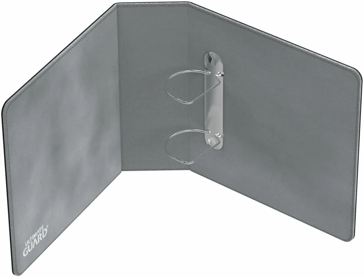 Ultimate Guard Collector's Album Compact | Trading Card Collection Binder with Black Xenoskin Cover & Reinforced 3 Heavy Duty D-Ring | Perfect for TCG Sleeves | Holder Album