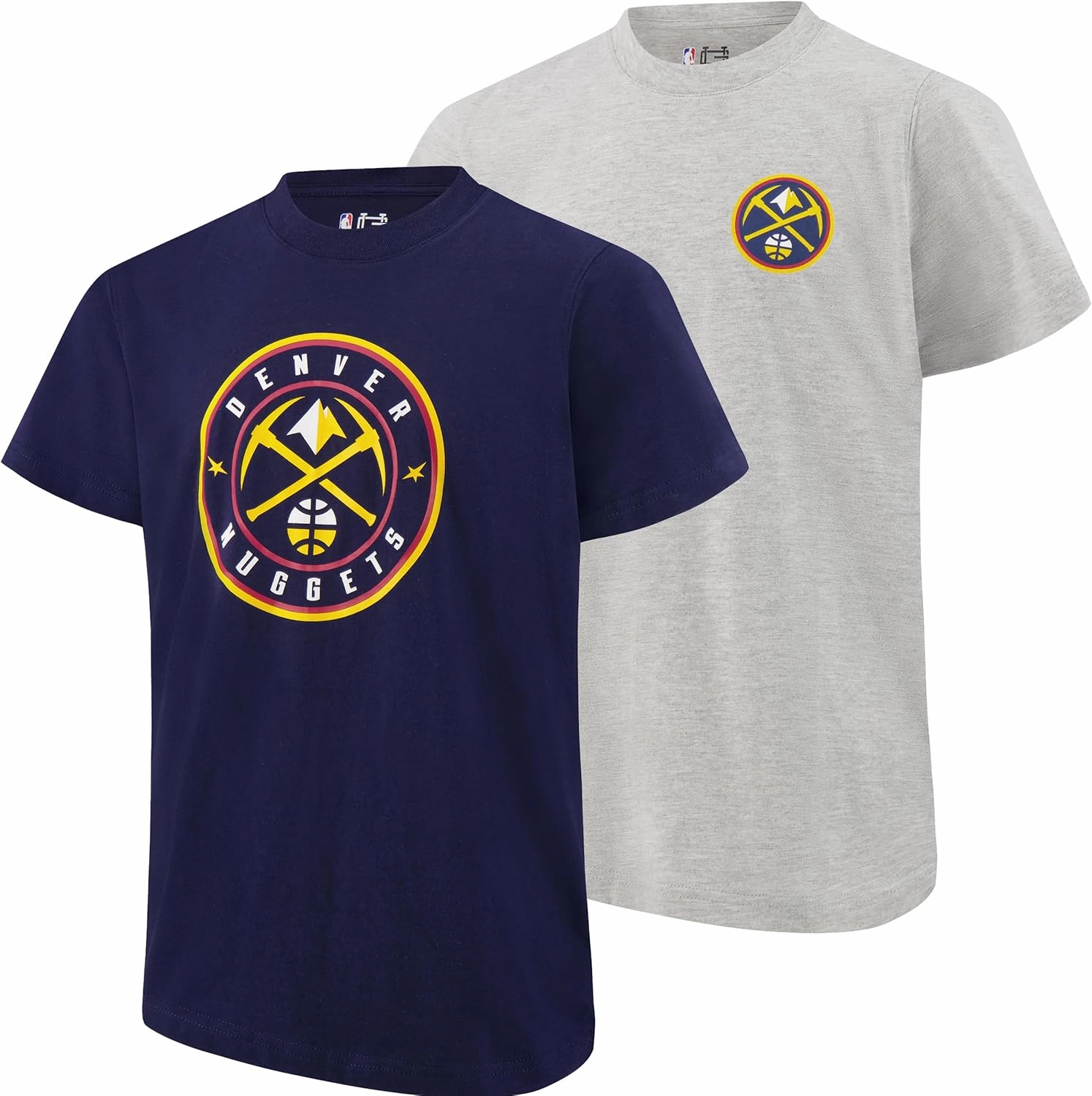 Ultra Game Youth NBA Official Super Soft 2 Pack T-Shirt Set