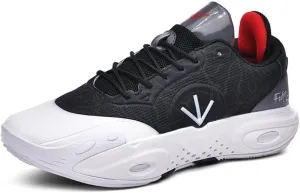Unisex Basketball Shoes with a Mid Top Lightweight Fashionable Non Slip Breathable Sports Boots