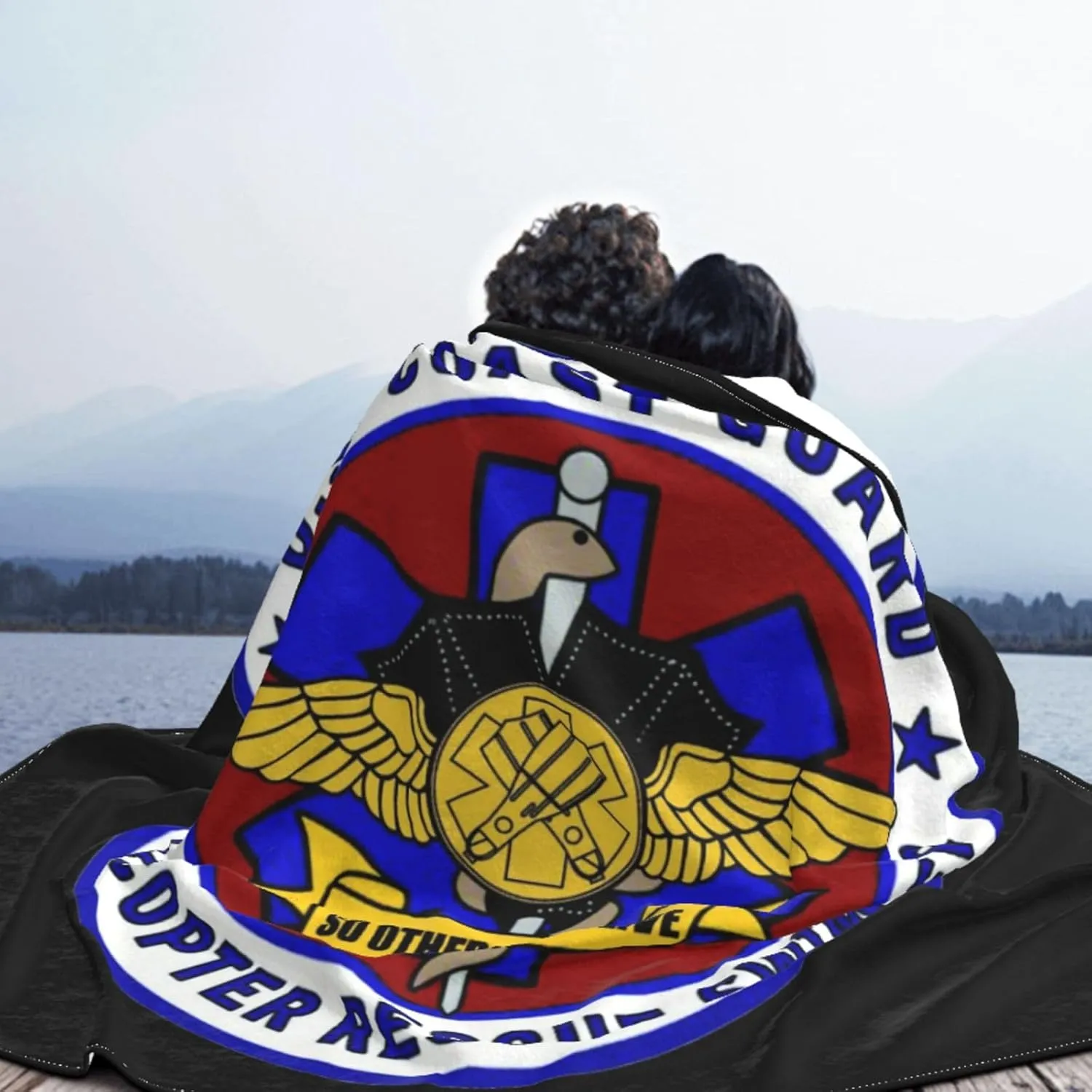 USCG Asts (Helicopter Rescue Swimmers),Super Soft Blanket, Winter Warm Blanket, Sofa Blanket, air Conditioning Blanket 50"x40"
