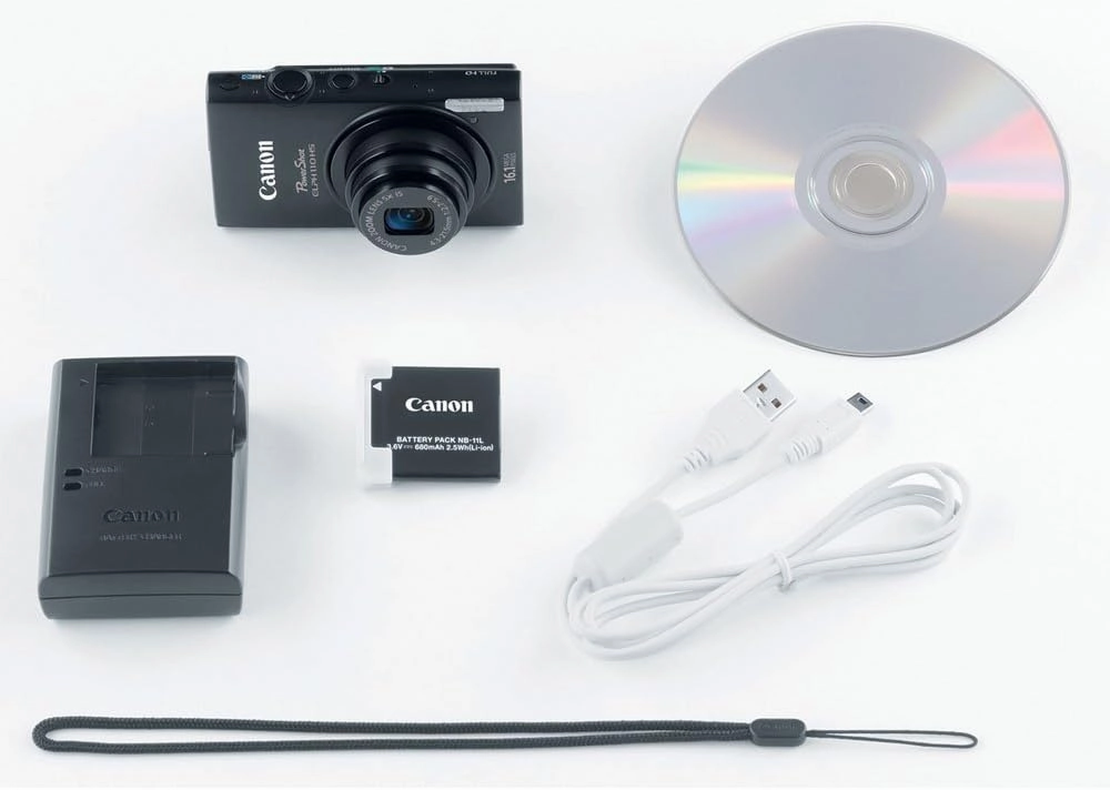 Used Canon PowerShot Elph 110HS 16.1MP Point & Shoot