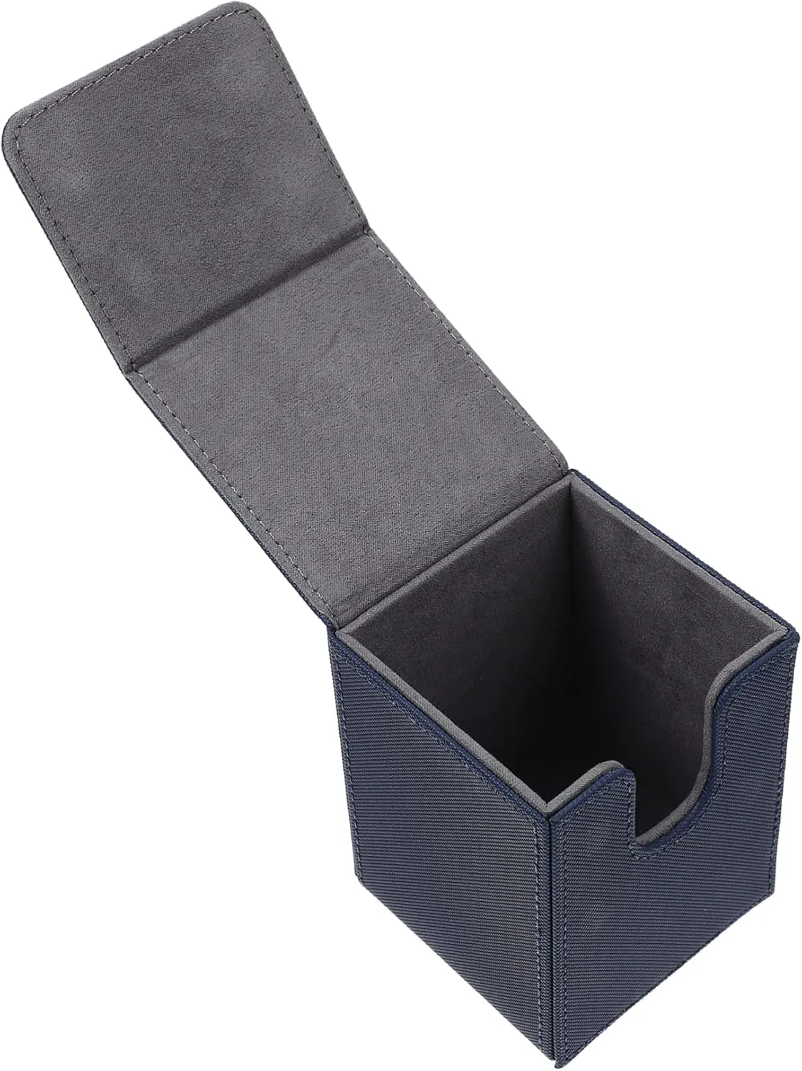Vaguelly Box PU Leather Playing Card Storage Box Compact Game Cards Organizer for Home Travel Dice Tokens Lightweight present for Gamers