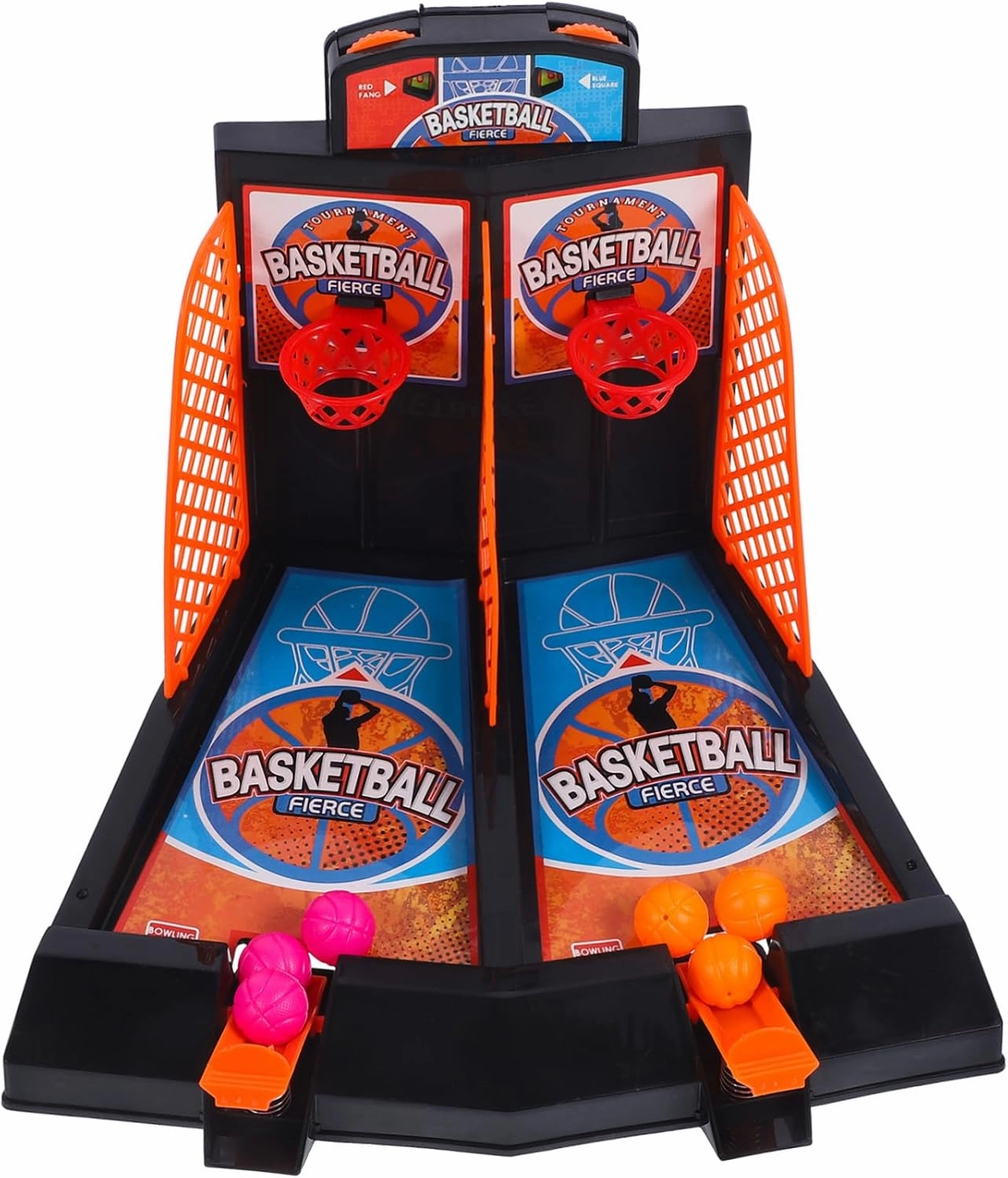 VANZACK 1PC Basketball Interactive Finger Bounce Basketball Game for Parent Play Portable Educational Prop for Developing Exercise Skills Material
