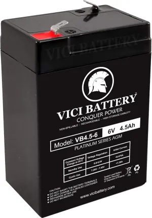 VICI Battery VB4.5-6 for Abbott Laboratories Patrol Enteral Pump