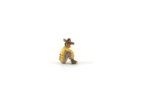 Vintage 1:12 Miniature Dollhouse Man with Sombrero Figurine