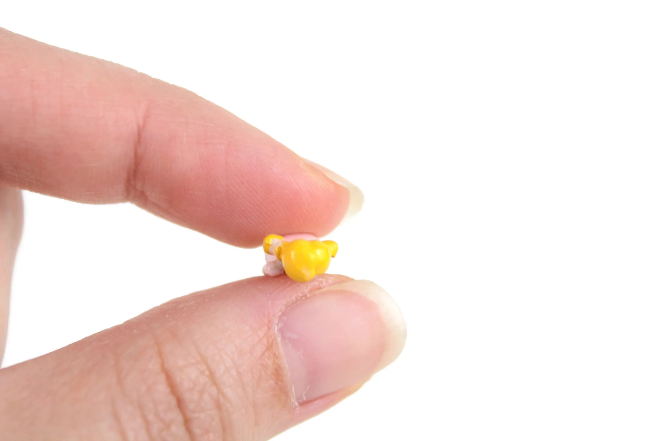 Vintage 1:12 Miniature Dollhouse Micro Mini Baby Doll Toy Figurine