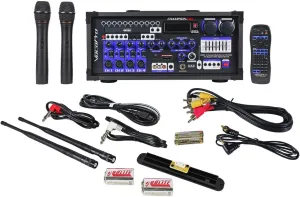VOCOPRO CHAMPION-REC-4(HEAD   SPEAKER) Portable Karaoke System