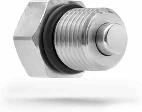 VOTEX - MADE IN USA - DP031 Stainless Steel Engine Neodymium Magnetic Oil Drain Plug fits Harley Davidson/Buell - Part Number 60328-98B / 60328-98A