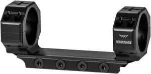 WARNE 7821M Precision Mount 34mm Medium Height, 1 PC, 7075/T6 Aluminum, 2 Integral Recoil Lugs, Quick Detach