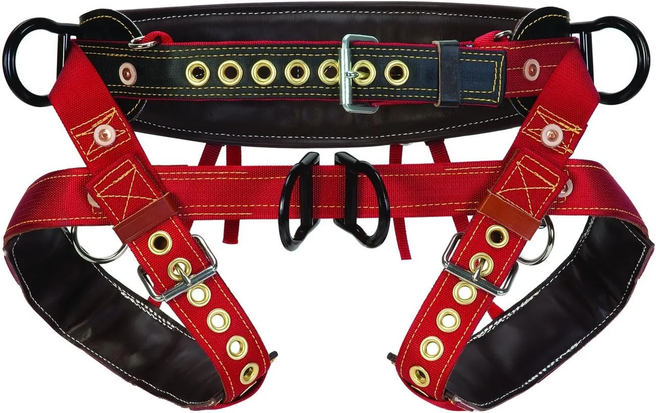 Weaver Leather WLC 560 2 Floating Dee with Padded Nylon Leg Straps