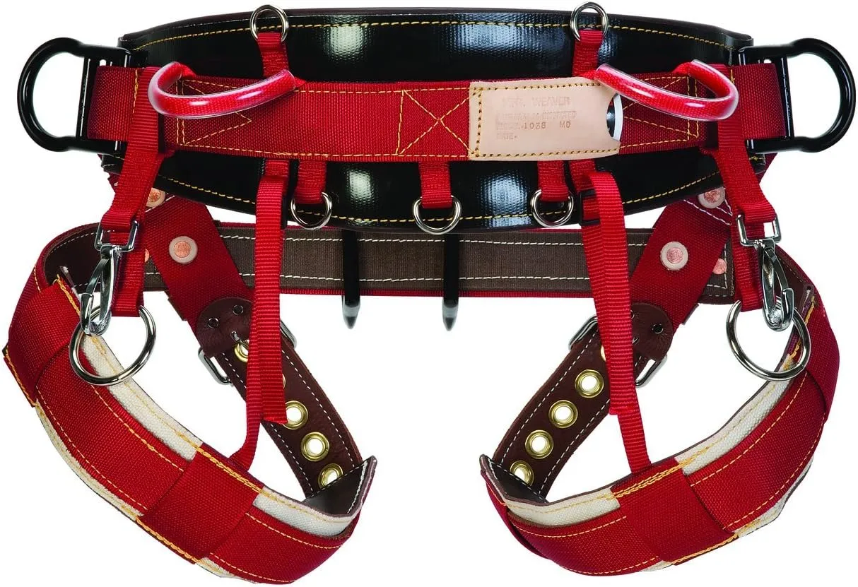 Weaver Leather WLC 560 2 Floating Dee with Padded Nylon Leg Straps