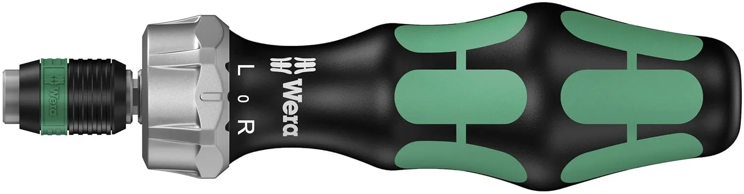 Wera - 5051461001 Kraftform 816 RA Bitholding Ratcheting Screwdriver, 1/4" Head