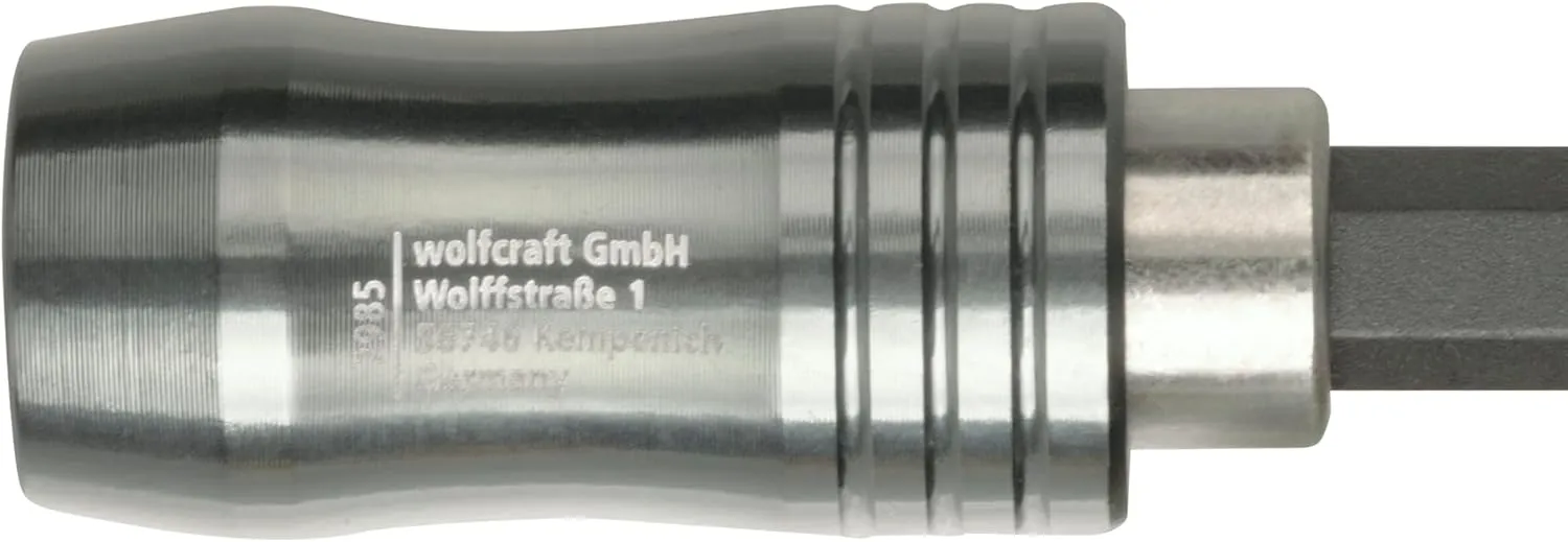 wolfcraft Bit Holder With Extra-Long Shank I 2984000 I For deep-lying screw connections in narrow work areas