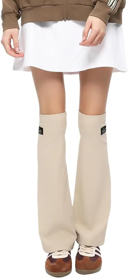 Women Leg Sleeves Cooling Sun Protection UV Loose Leg Covers Bike Cycling Hiking Running SLS5M080T