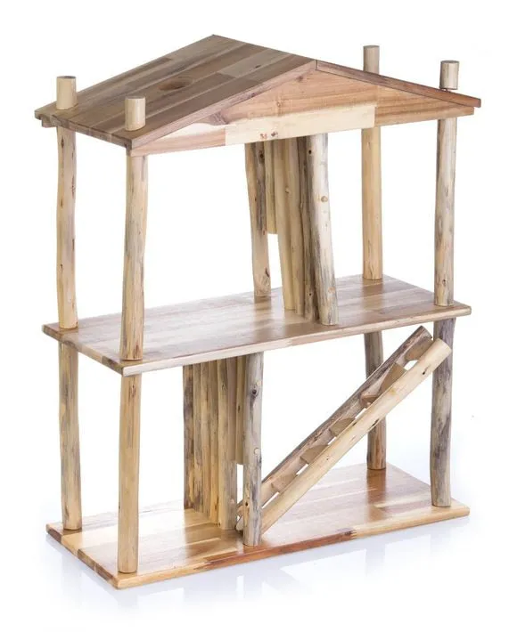 Wooden Eco Kids Dollhouse