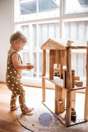 Wooden Eco Kids Dollhouse