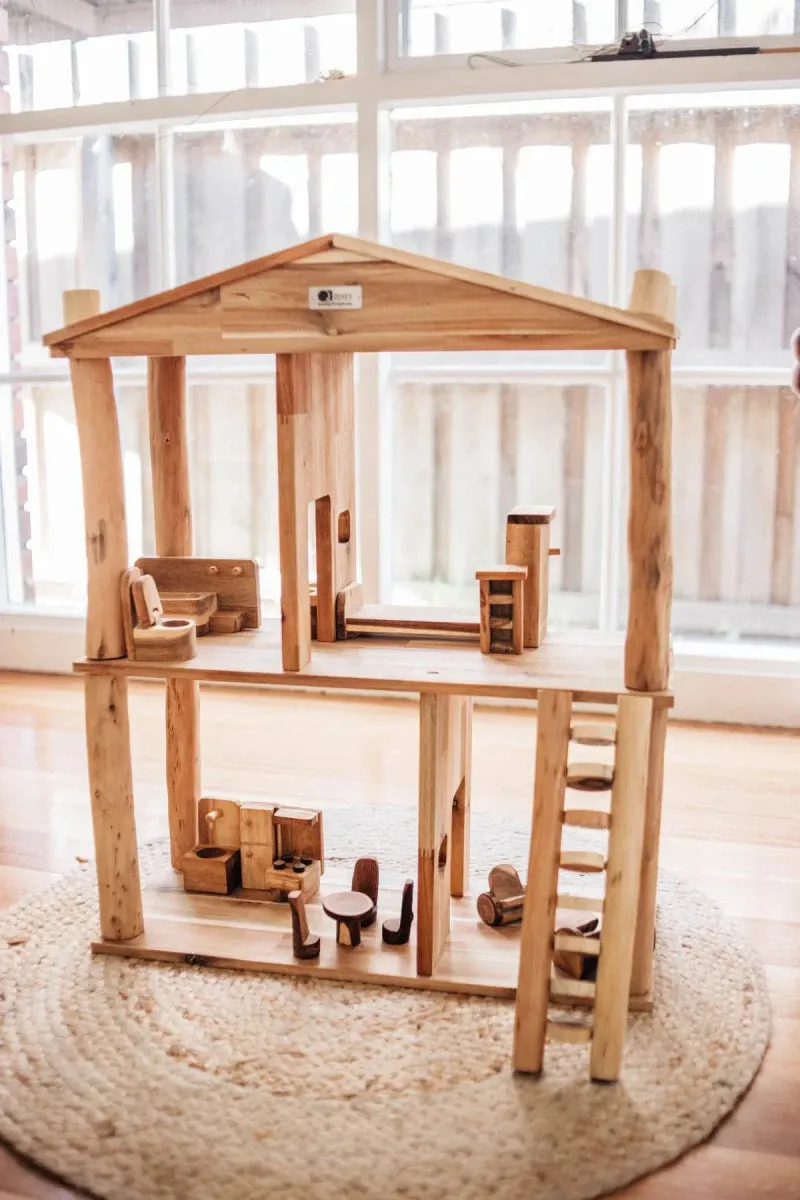 Wooden Eco Kids Dollhouse